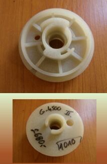 Behúzótárcsa ZENOAH G4500 II. Műanyag fülhöz ( kínai fűrészekhez )